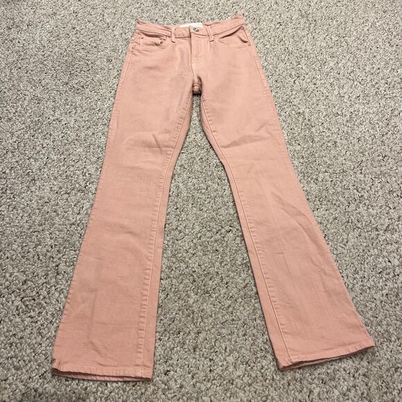 Mother Superior The Insider Hover Jeans Sz 25 Peach Parfait The Devil May care - Picture 1 of 10